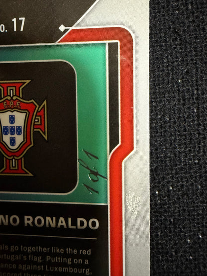 2022 Panini Prizm FIFA World Cup Qatar Cristiano Ronaldo 1/1