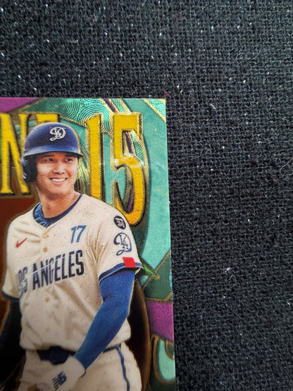 1/1 Shohei Ohtani 2025 Topps Chrome FORTUNE 15 MLB Card Los Angeles Dodgers