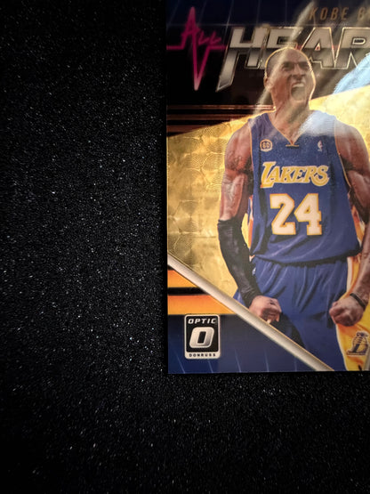 1/1 Kobe Bryant 2018-19 Panini Donruss Optic All Heart Gold Vinyl Prizm #19 Lakers